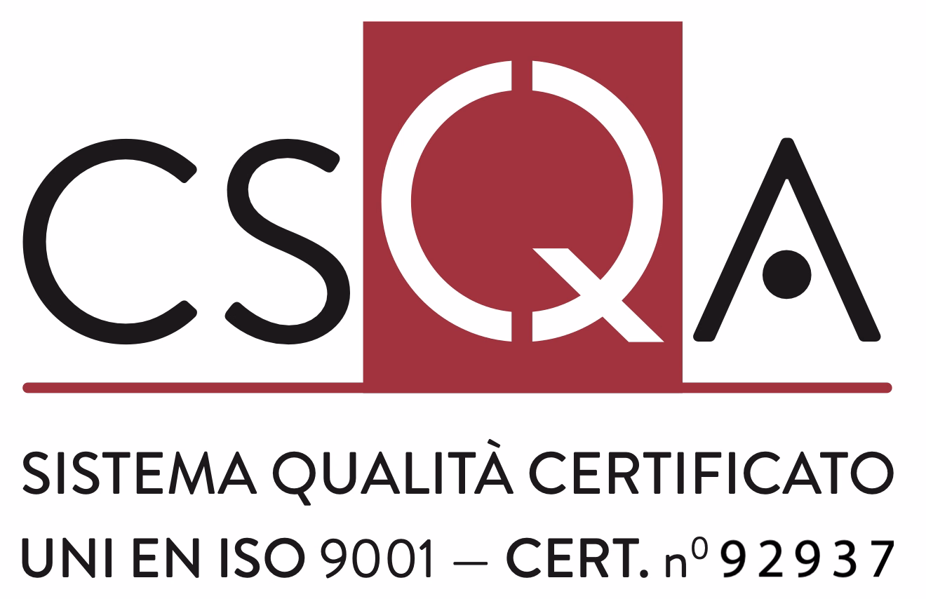Certificazione 92937 ISO 9001